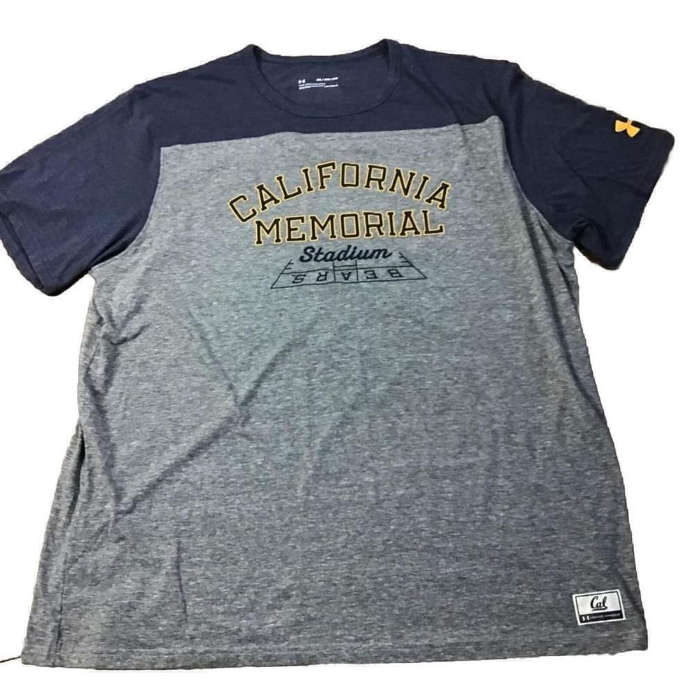 UC Berkeley Cal Bears Under Armour Memorial Stadium Short Sleeve T Sz 3XL